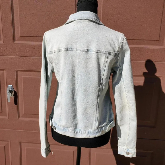 Time and Tru Women's Stretch Denim Jacket Size Small 4-6 - Picture 12 of 15